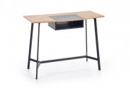 B41 desk golden oak / black