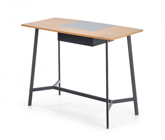 B41 desk golden oak / black