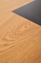 B41 desk golden oak / black