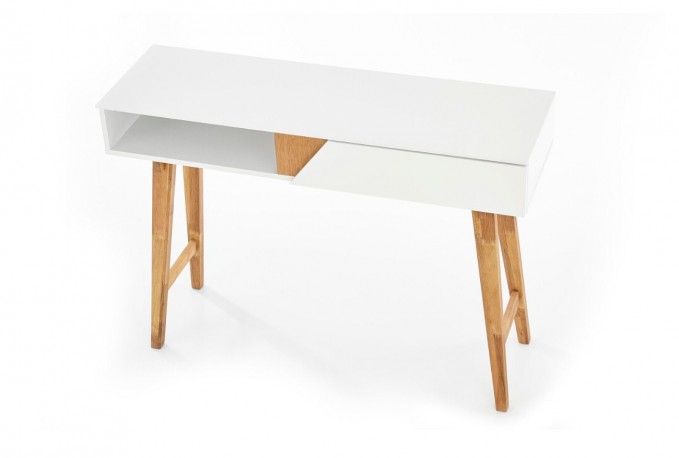 KB72 - Konsol-/sminkbord i massivt trä 110 x 35 cm