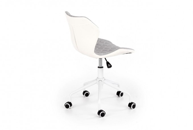 MATRIX 3 office chair for kids - gray / white