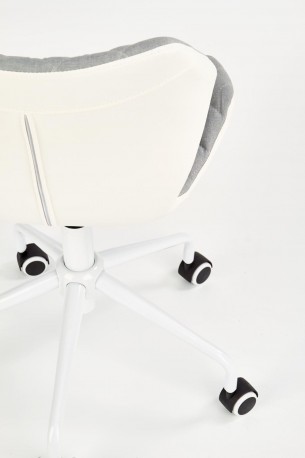 MATRIX 3 office chair for kids - gray / white