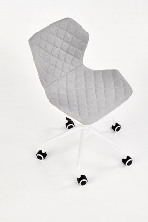 MATRIX 3 office chair for kids - gray / white