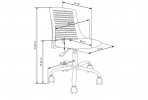 PURE office chair for kids - pink