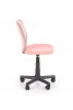 TOBY office chair for kids - pink/gray