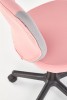 TOBY office chair for kids - pink/gray