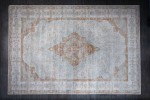 UNIK matta i vintagestil 350x240cm grå-beige