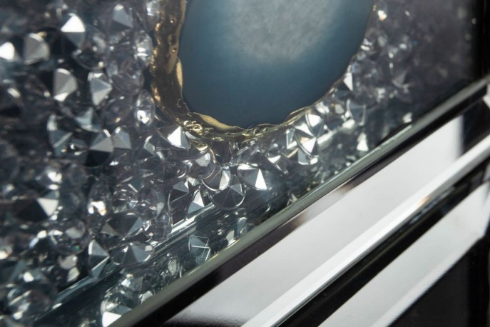 Candle holder Diamonds Agate 61cm