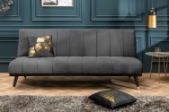 EMMANUEL - Bäddsoffa 180cm grå
