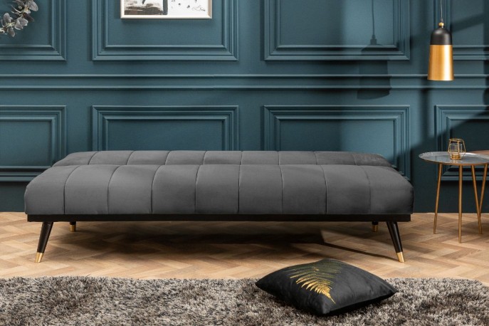 EMMANUEL - Bäddsoffa 180cm grå