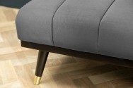 EMMANUEL - Bäddsoffa 180cm grå
