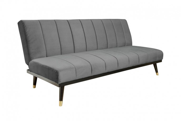 EMMANUEL - Bäddsoffa 180cm grå