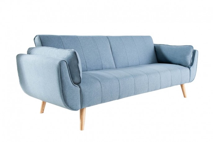 MIRAMISS - 215CM BLÅ BÄDDSOFFA