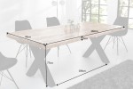 JURA - Handgjort matbord i massivt trä 160x90 cm