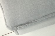 CIELO - Sittpall 100cm grå linne