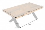 SMITH - Soffbord 120cm natur tall