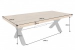 SMITH - Matbord 240cm natur tall