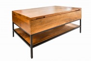 EXPO - Handgjort soffbord 80cm natur mangoträ