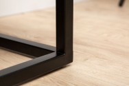 EMMANUEL - 110cm sittbänk I sammet smaragdgrön