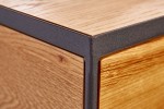 Bedside table Scorpion 40cm wild oak