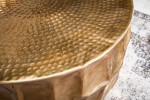 Coffee table Organic Orient aluminum 70cm gold