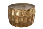 Coffee table Organic Orient aluminum 70cm gold