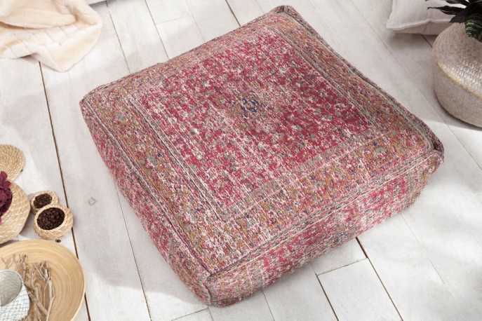 SAHARA golvkudde 70cm röd