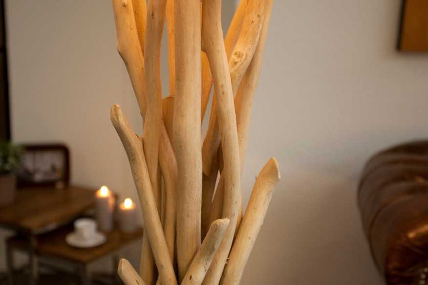 Stehleuchte Cara 155cm Treibholz