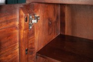 Highboard Straight 120cm natural acacia gold