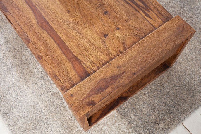 SOLID – 100 cm soffbord i sheesham-trä