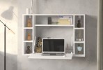MUSE FOLDING HANGING DESK WHITE MATT / WHITE MATT