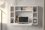 MUSE FOLDING HANGING DESK WHITE MATT / WHITE GLOSS