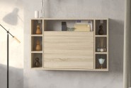 MUSE FOLDING HANGING DESK Light Sonoma Oak