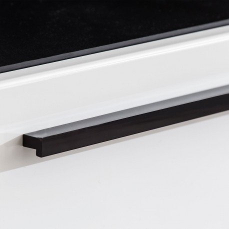 MARS - väggenhet för TV i vitt/svart