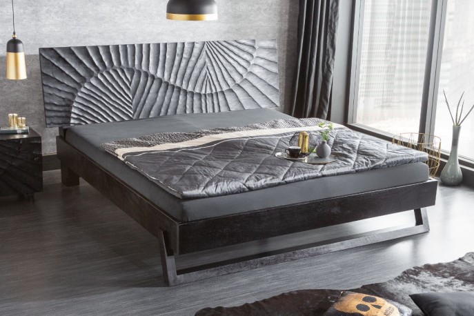Bed Scorpion 180x200cm mango black