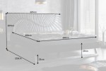 Bed Scorpion 180x200cm mango black