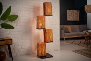 LEVA - Handgjord golvlampa i massivt trä 149 cm