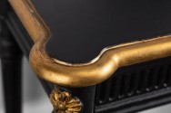Console Venice 125cm black gold