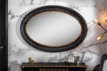 Wall mirror Venice 135cm black gold