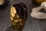 Side table Organic Orient 30cm aluminum gold