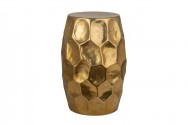Side table Organic Orient 30cm aluminum gold