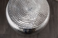 Side table Orient Storage 35cm aluminum silver