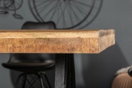Dining table Industrial 200cm Mango 90mm natural