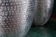Vase Oriental set of 2 silver