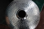 Vase Oriental set of 2 silver