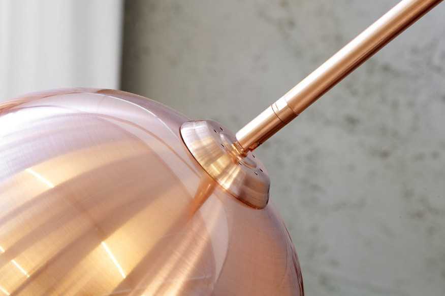 Stehleuchte Big Bow kupfer 170-210cm
