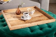 Makassar tray 50cm natural mango