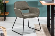 Chair Mustang microfibre antique taupe