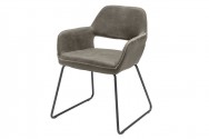 Chair Mustang microfibre antique taupe