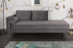 Recamiere Diva 196cm velvet gray